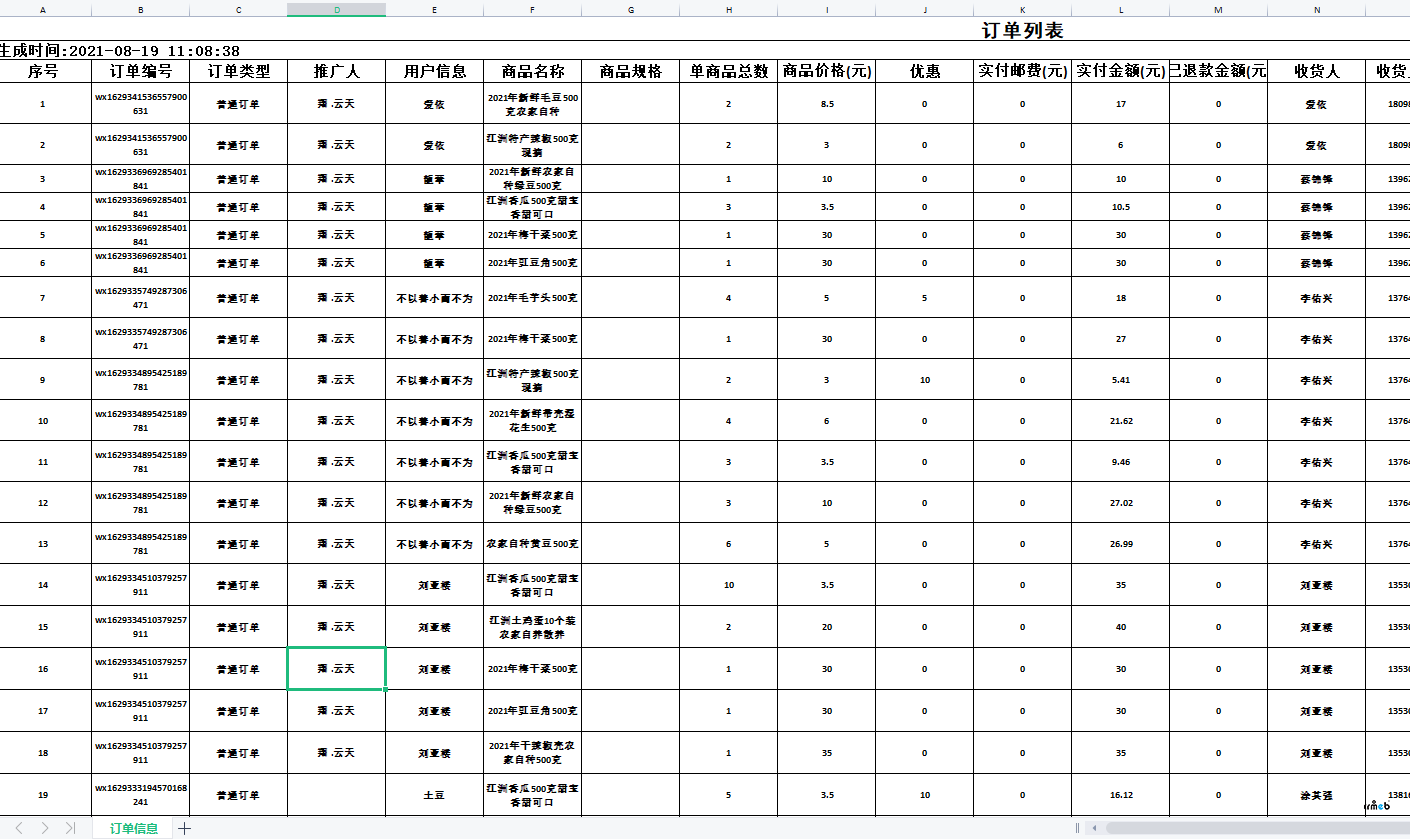 訂單導(dǎo)出、客服、微信導(dǎo)入位置、編輯商品、運(yùn)費(fèi)模板