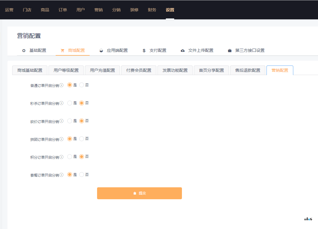 PRO2.1分銷配置建議