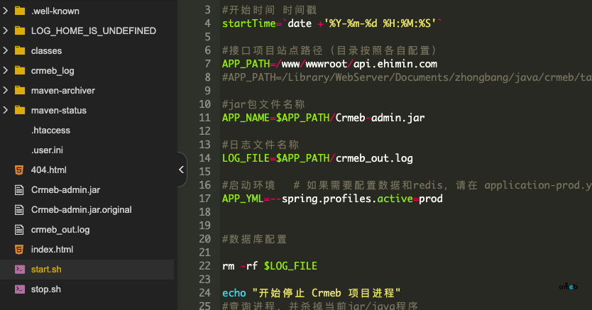 java商城公開版 部署服務器出現錯誤