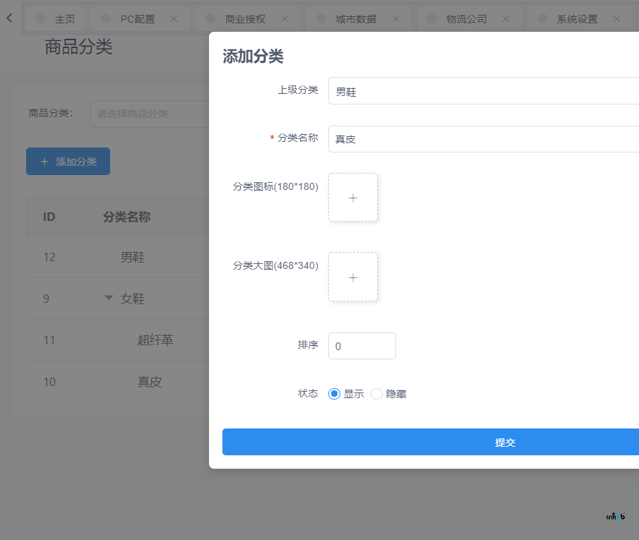 單商戶 和pro版 分類 有問(wèn)題